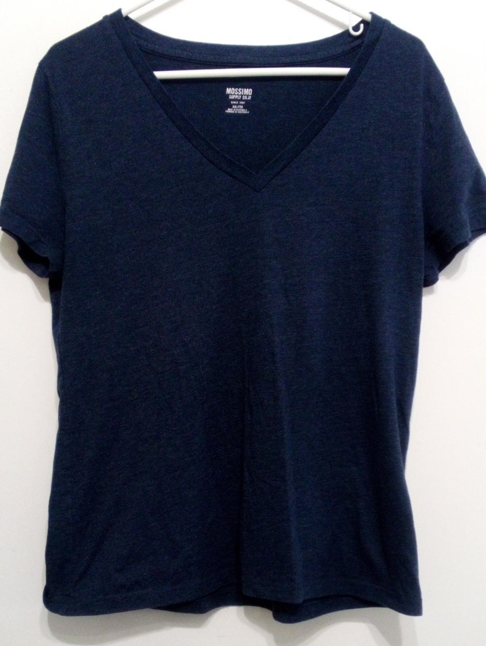 Mossimo Supply Co. Dark Blue Crewneck Tee